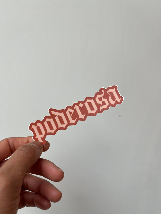 Poderosa Sticker
