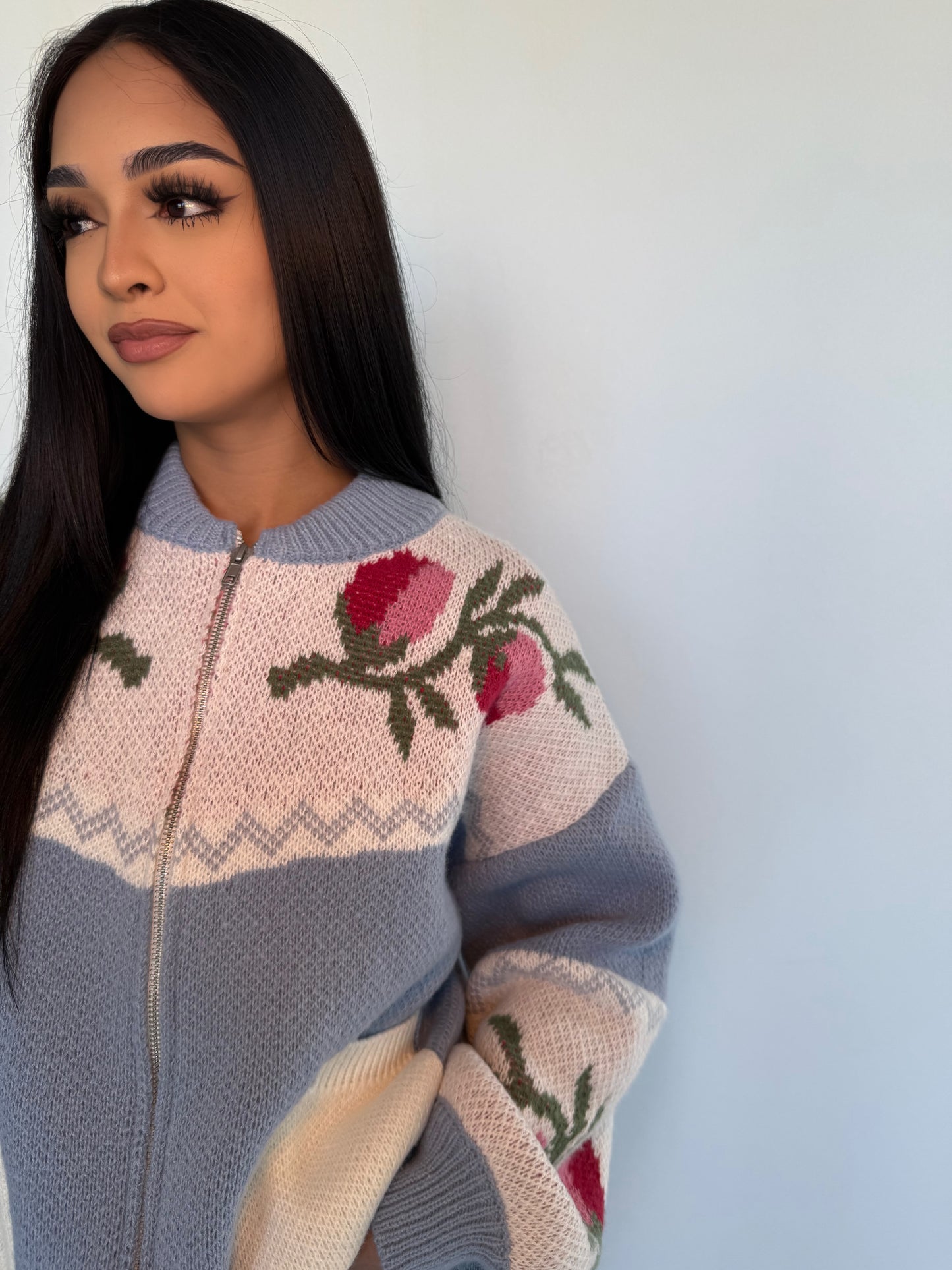 Tulipanes de primavera sweater