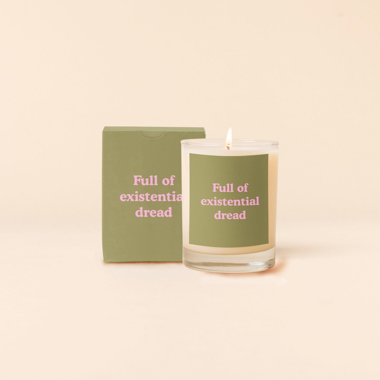 NEW! Candle Rocks Glass - Yippie