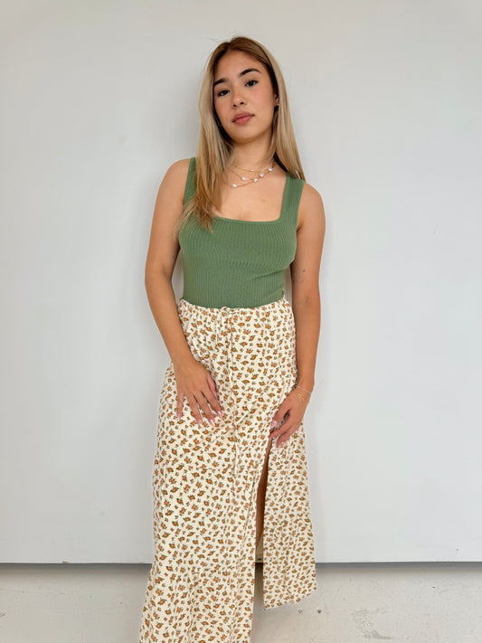 xyla yellow skirt