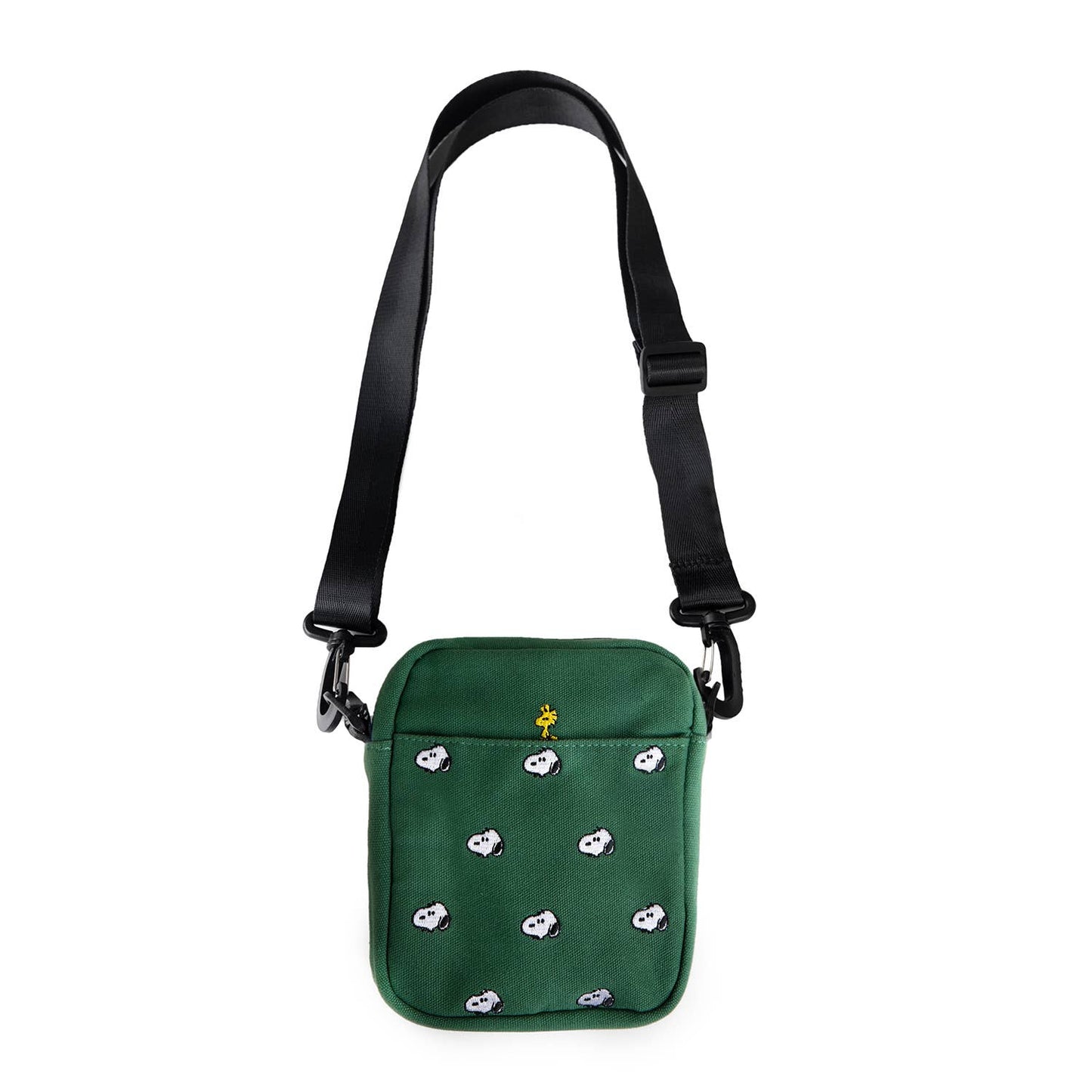 3P4 x Peanuts® - Snoopy Embroidered Crossbody Bag (Forest)