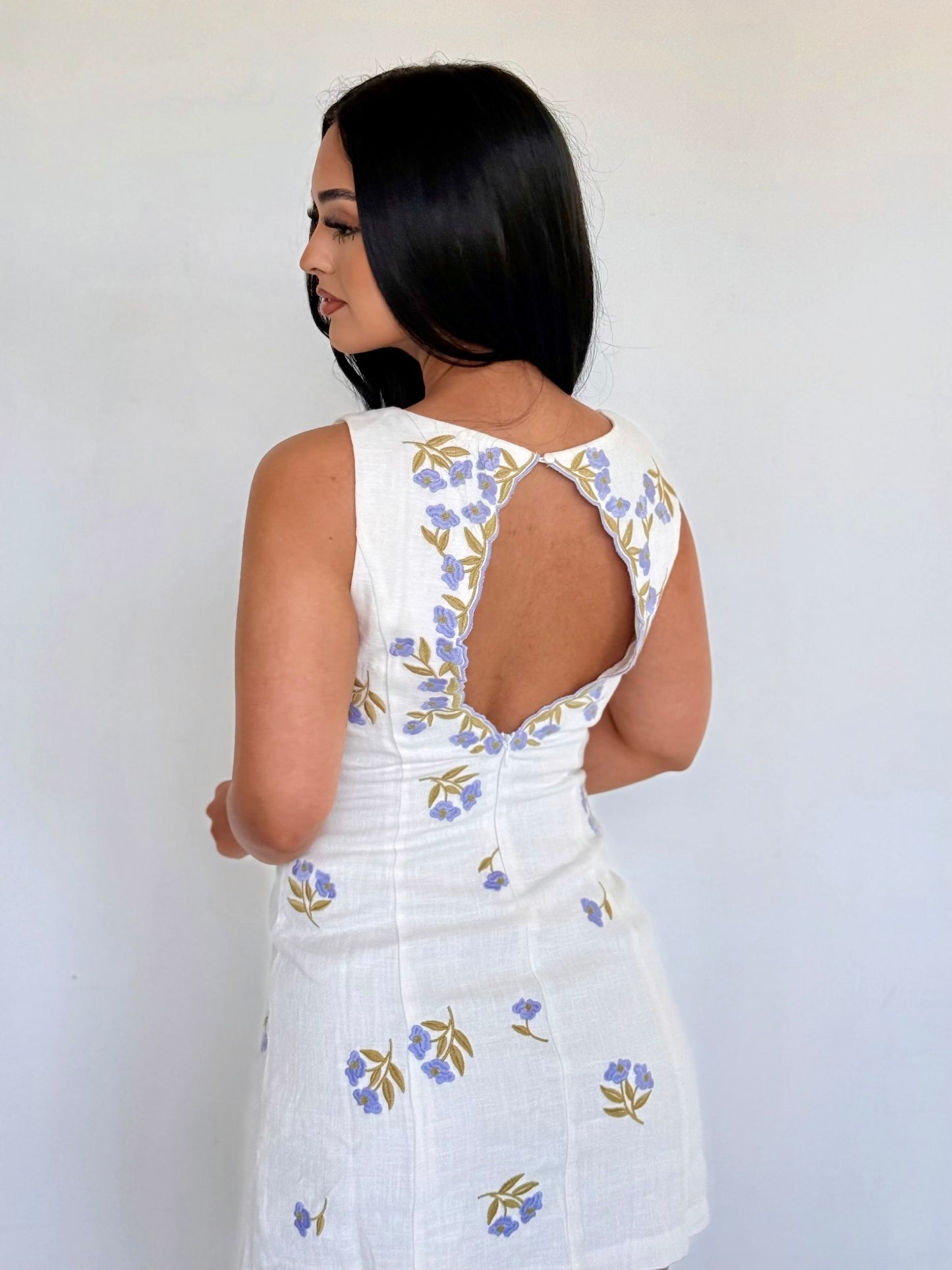 Wildflower window dress