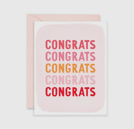 congrats greeting card