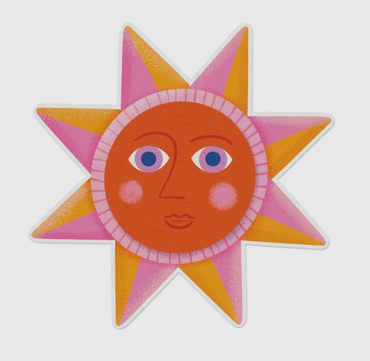 el sol vynil sticker