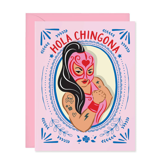 Hola Chingona | BFF Card In Spanish 🏆 Award Winner Card