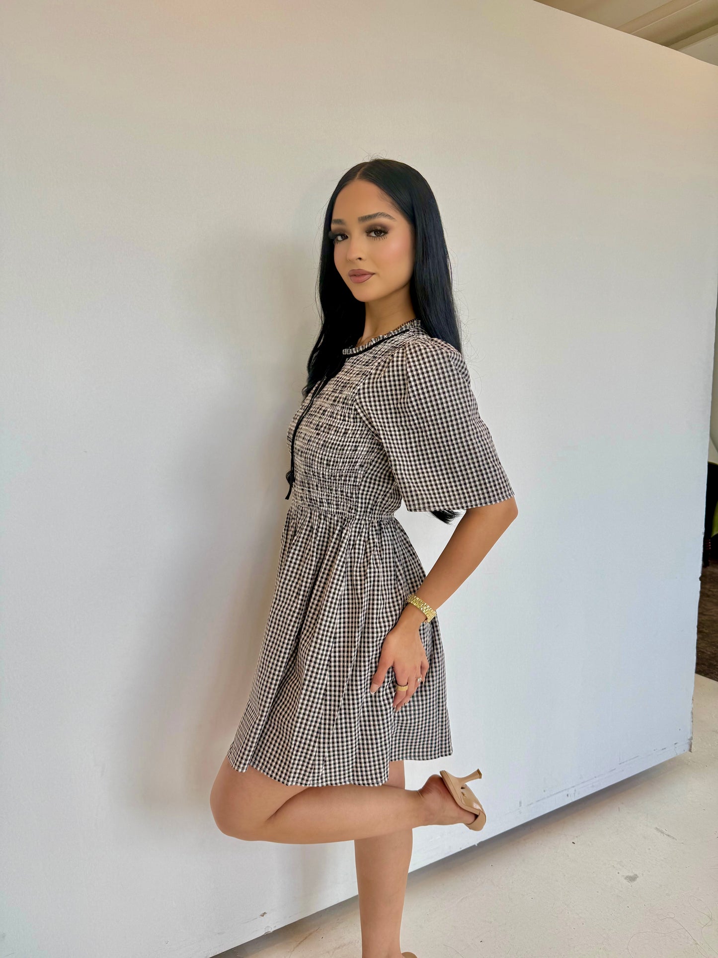 Jenny gingham dress