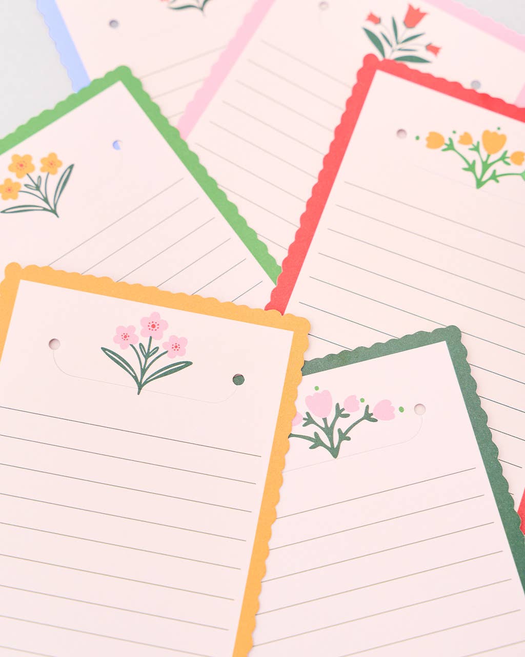 Take Note Tab Notes, Folk Floral