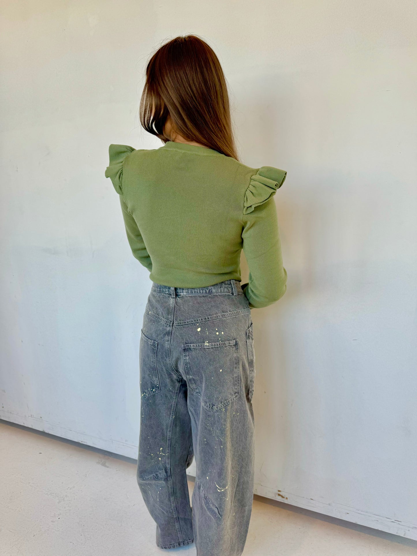 Clay winter top
