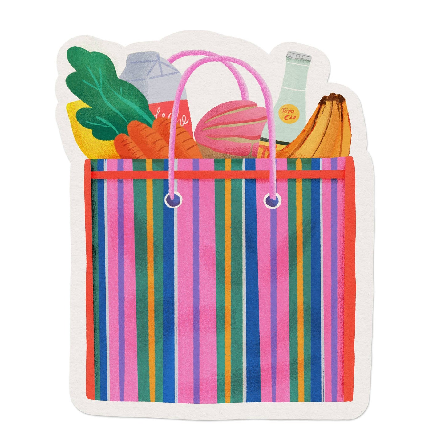 Mercado Spanish Waterproof Vinyl Sticker