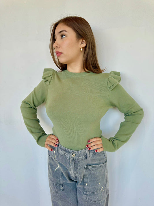 Clay winter top