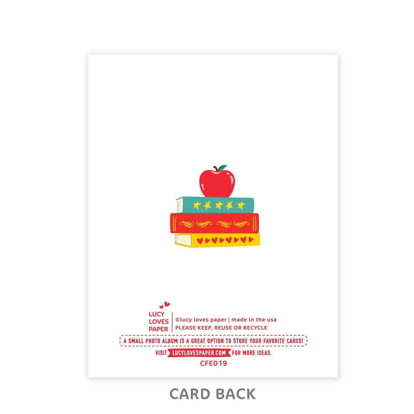 Most Wonderful Teacher | Teacher Appreciation Card