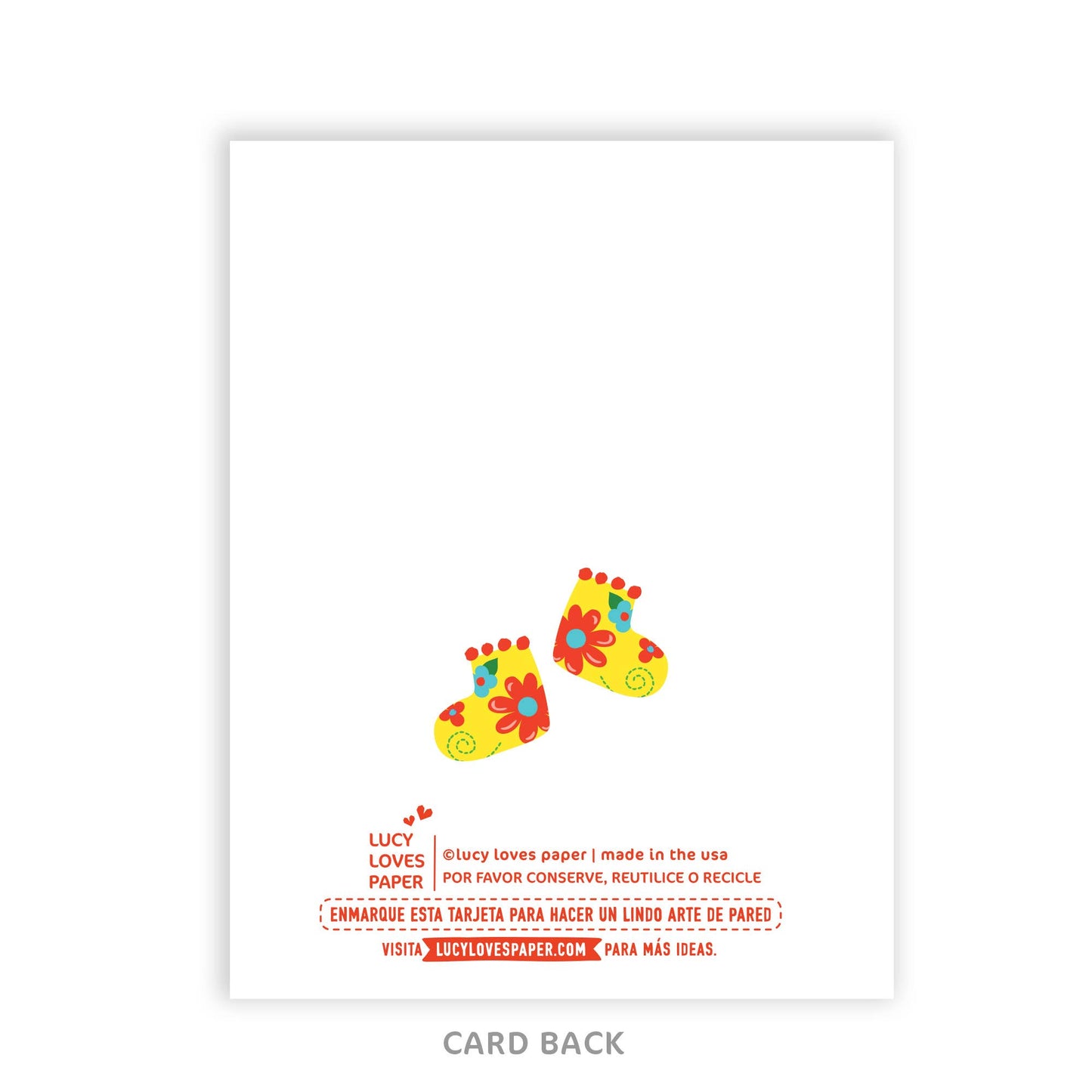 Hola Baby | New Baby Card in Spanish (A2)