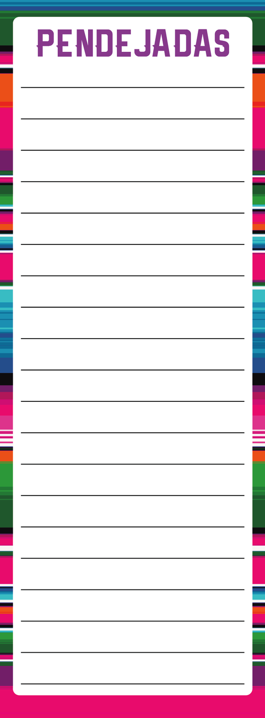 Pendejadas Serape Notepad