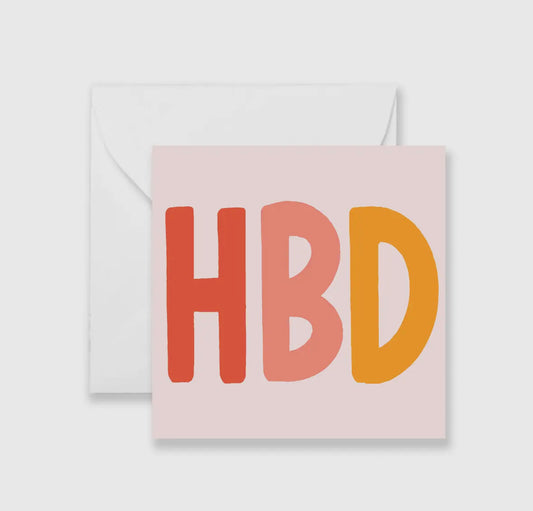 hbd mini card