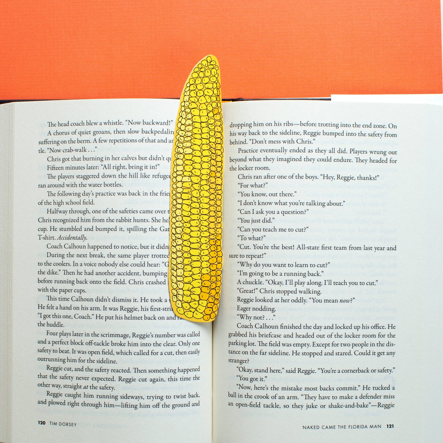 Ear of Corn Bookmark (it's die cut!)