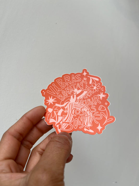 Vibras Bonitas Sticker