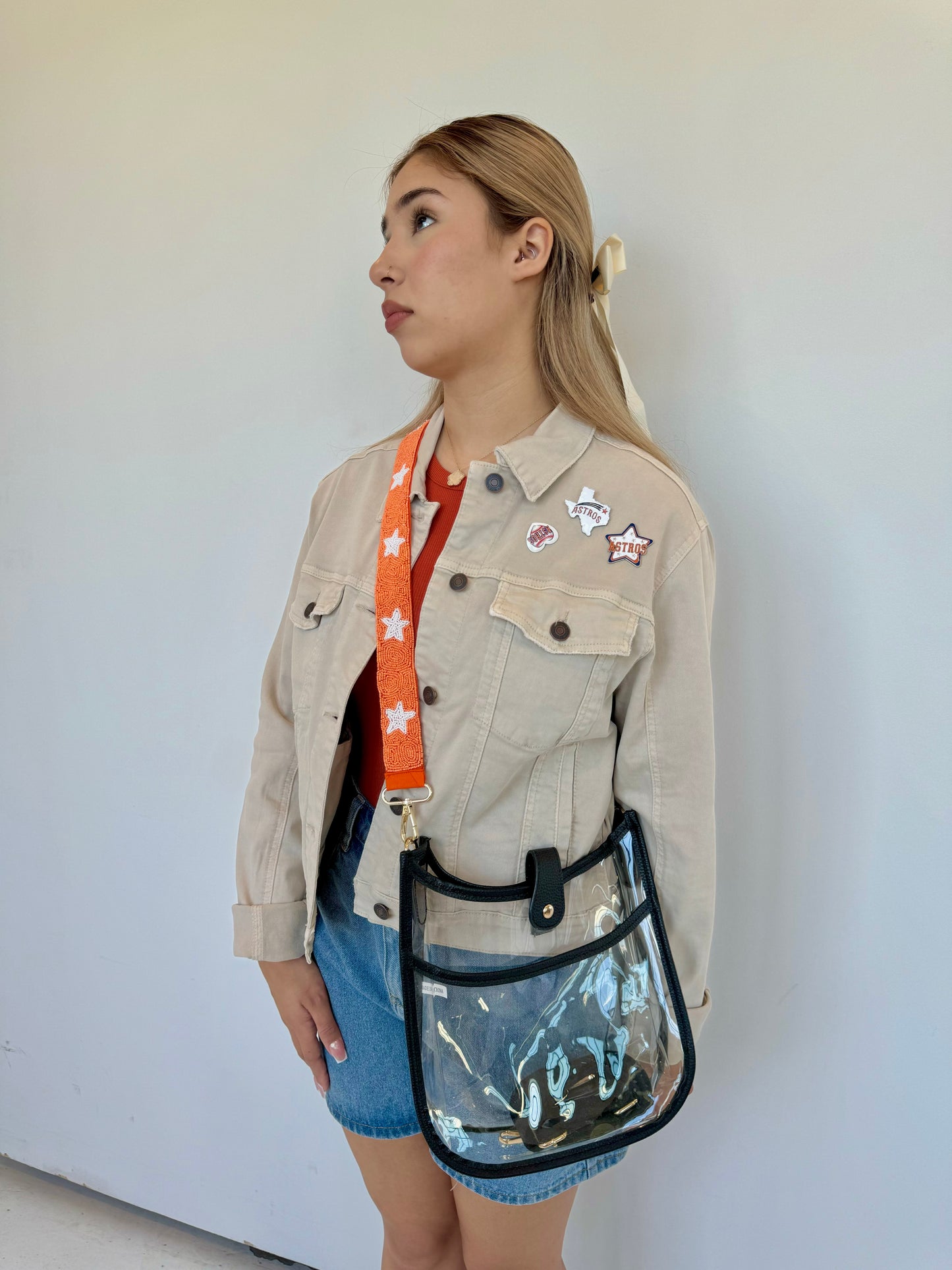 kate clear bag