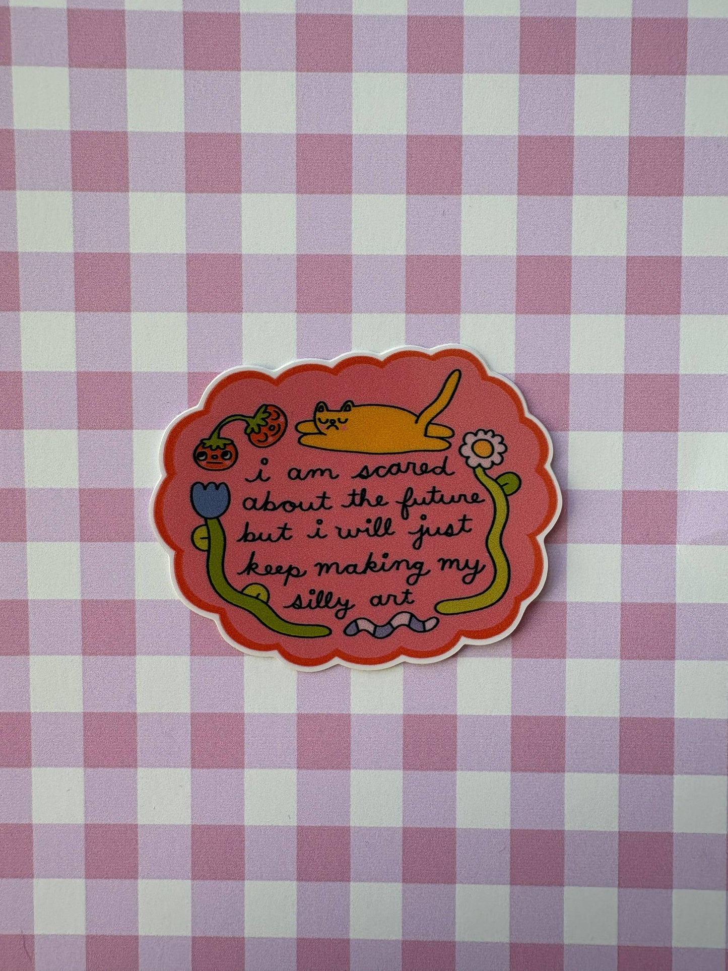 Silly Art Sticker