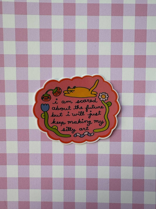 Silly Art Sticker