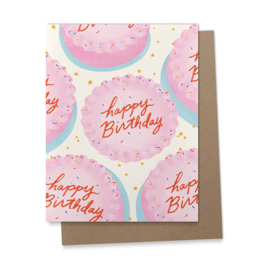 Birthday Cakes Greeting Card