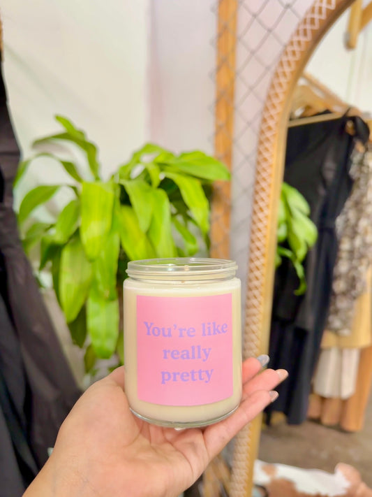 you’re pretty candle (online only)