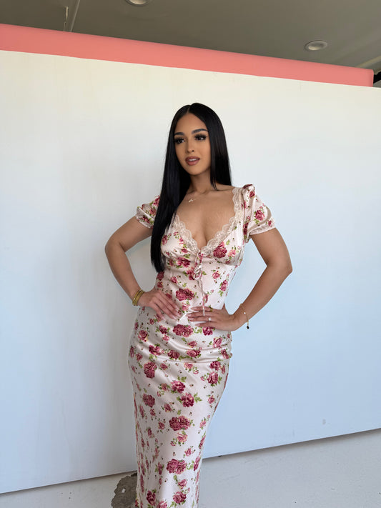 Inolvidable pink dress