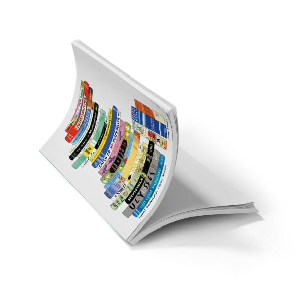 Classic Novels Soft Touch Layflat Notebook Journal