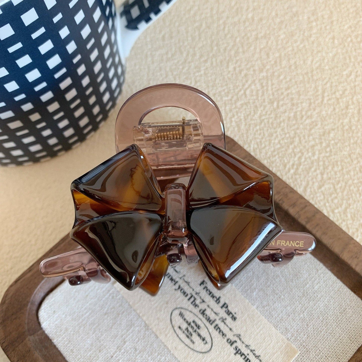 Bow Tie Claw Clip
