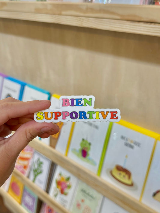 Bien supportive sticker