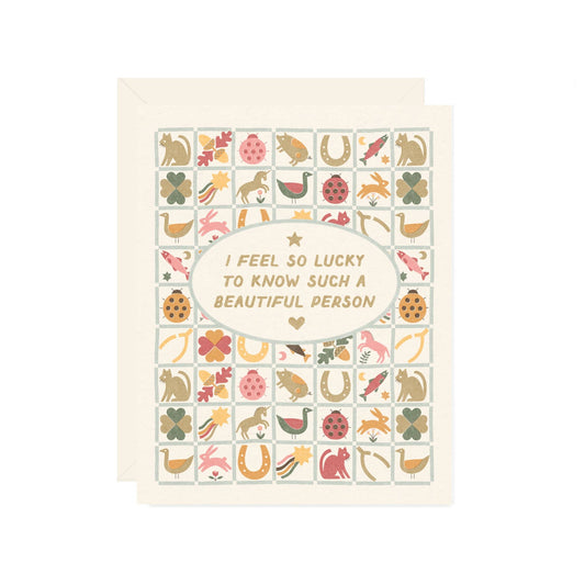Lucky Quilt Card