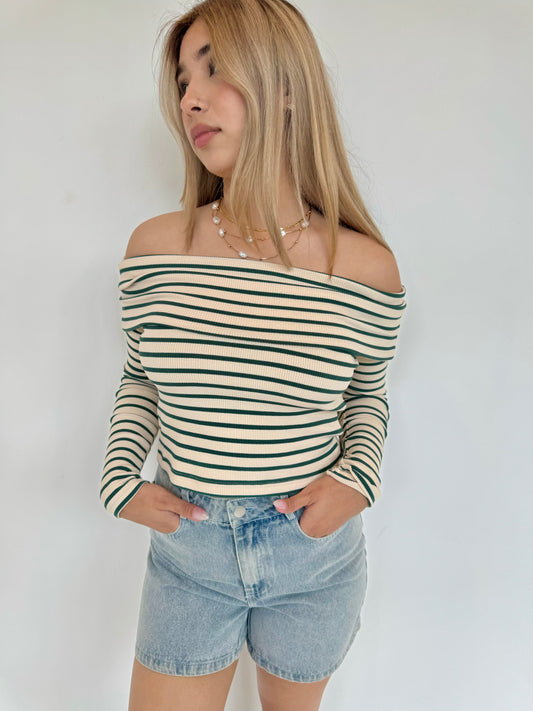 Genesis stripe top