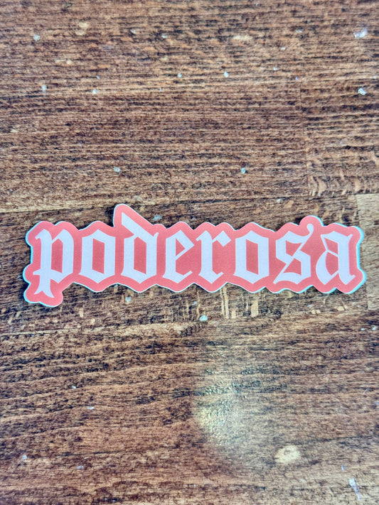 poderosa sticker
