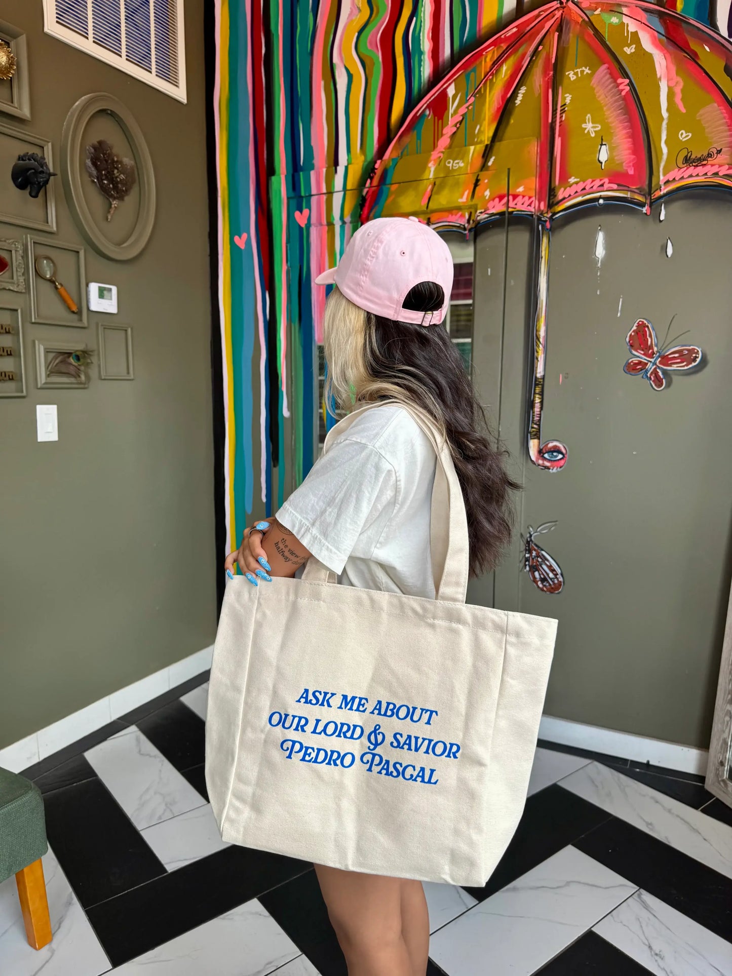 Pedro Pascal Tote Bag - Pedrito Tote - Pedro Tote