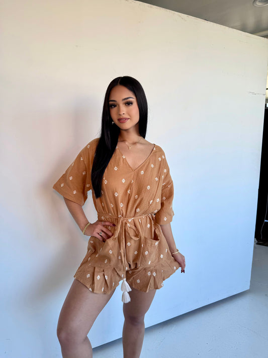 Camel romper