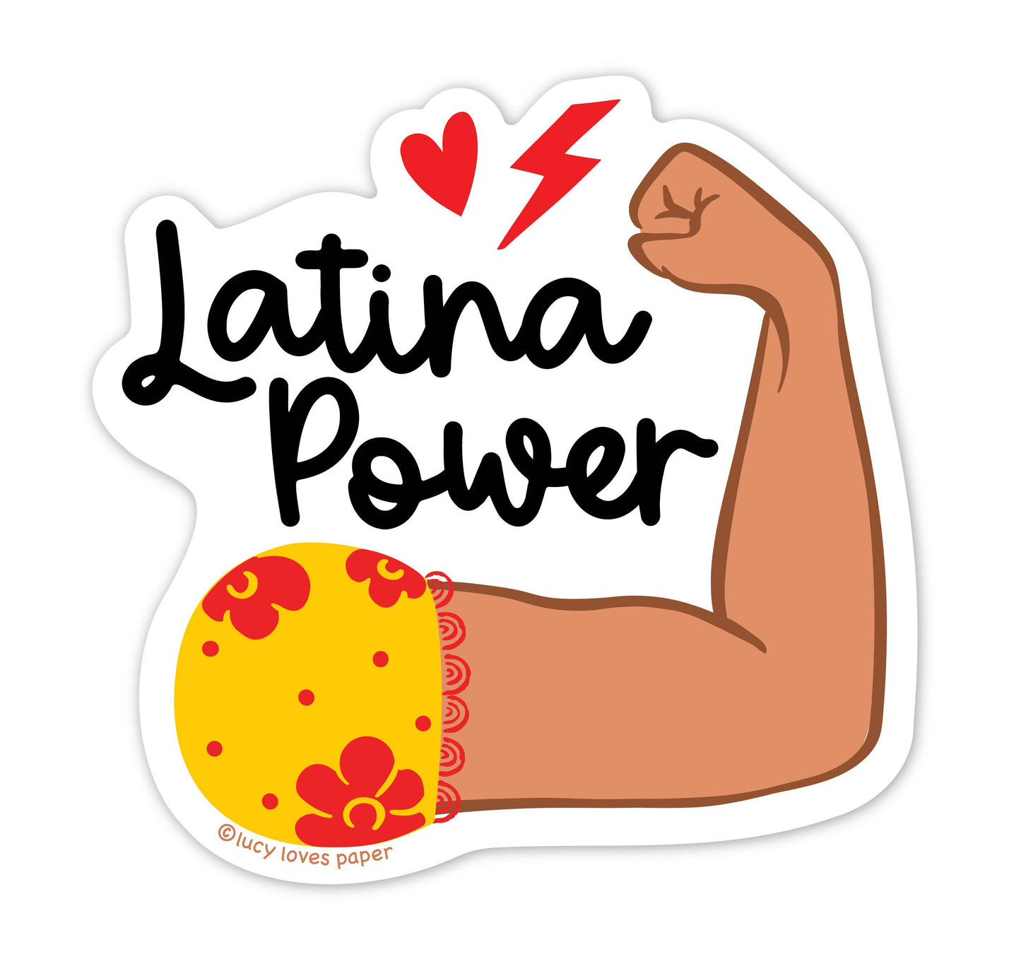 Latina Power Vinyl Sticker