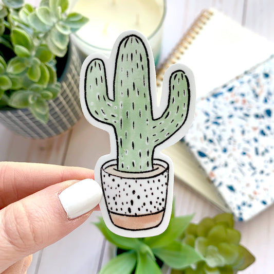 CactusTerra Cotta Sticker