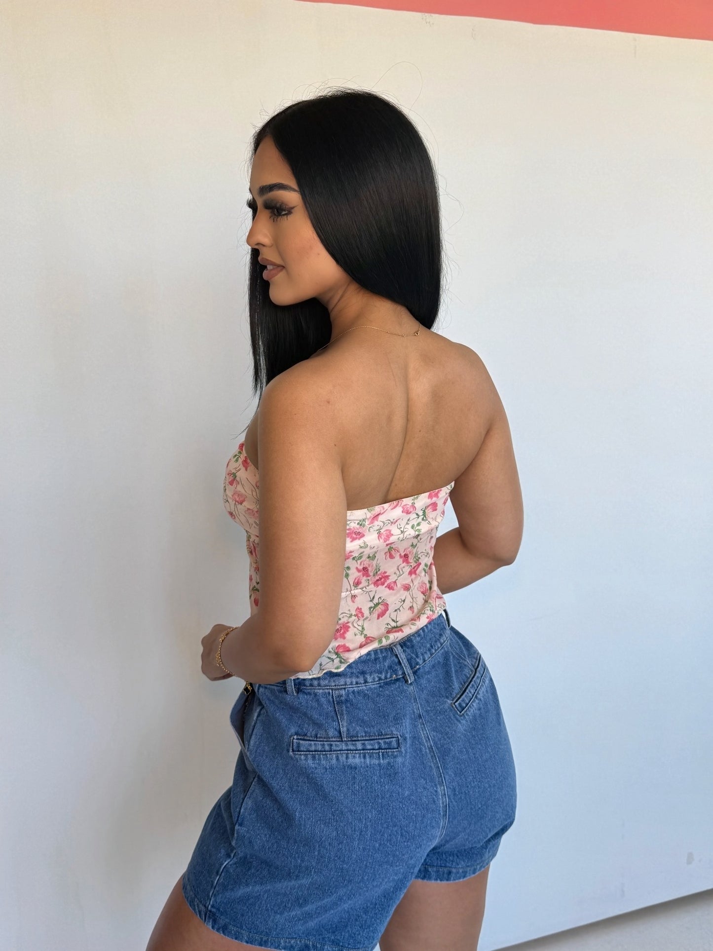 Peachy summer top