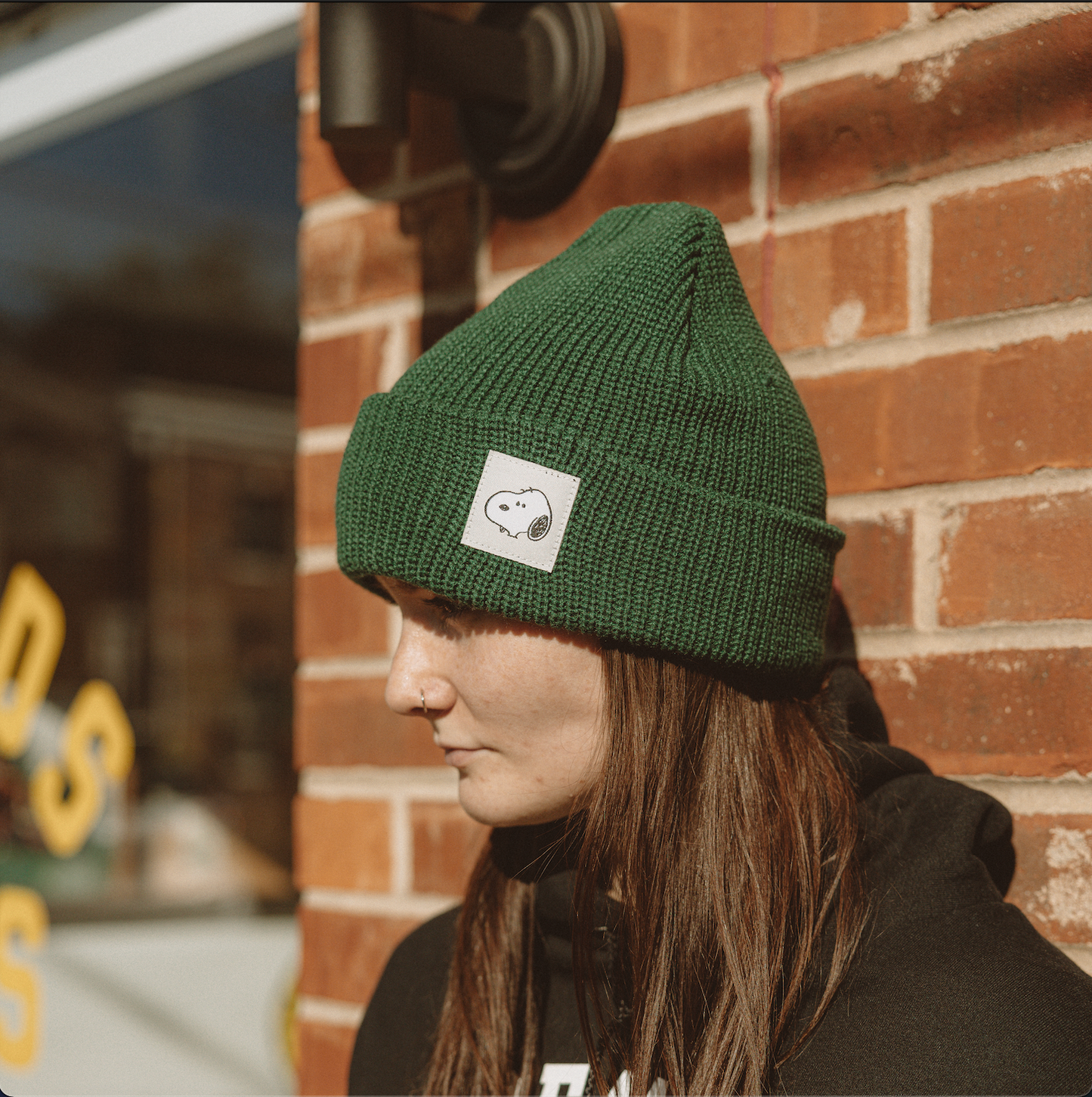 Snoopy Beanie (Forest)