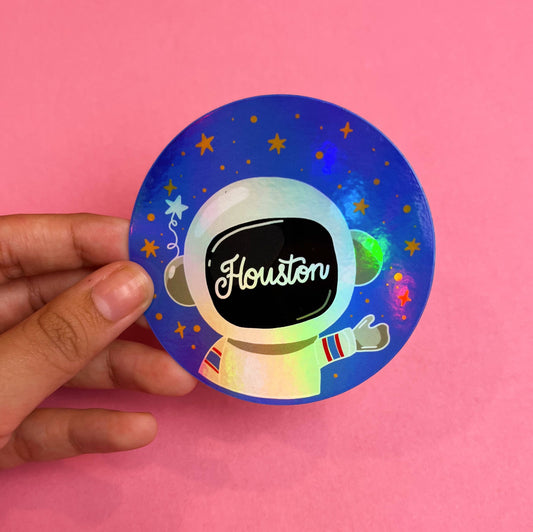 Houston Astronaut Sticker