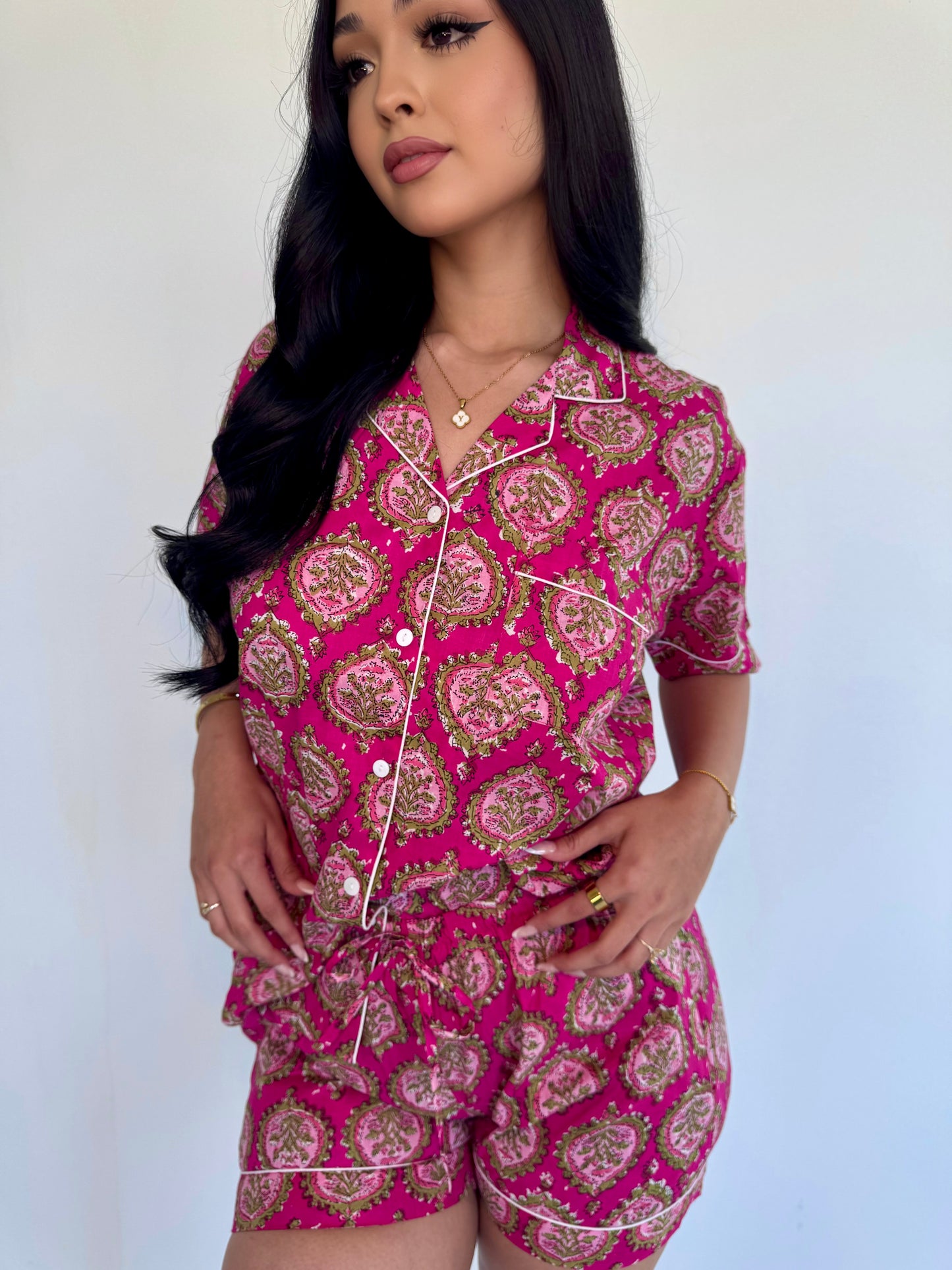 Camila pattern pajamas