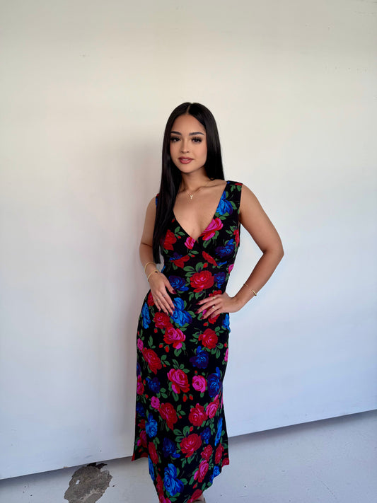 Blooming rose dress