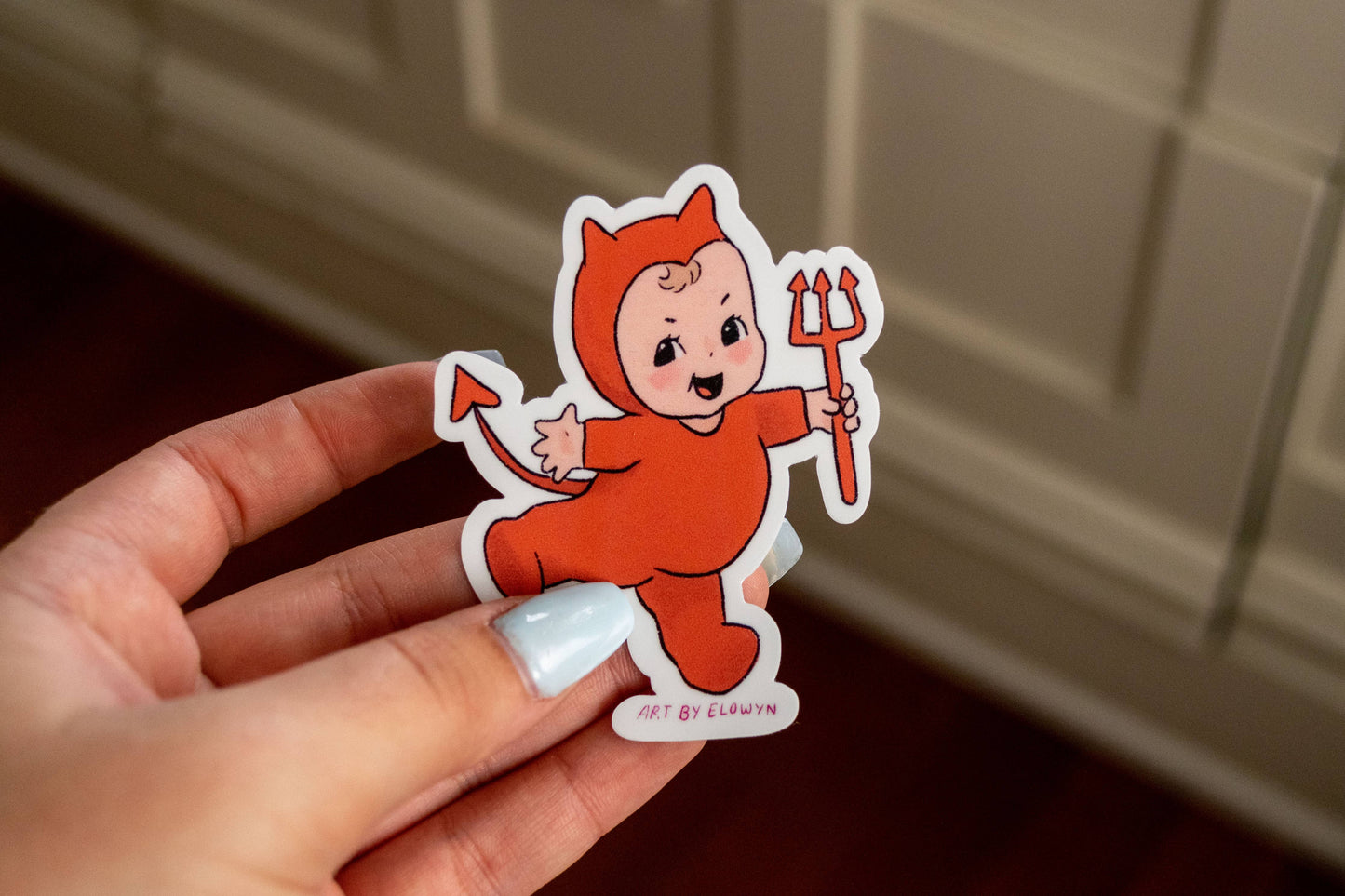 Kewpie Sticker