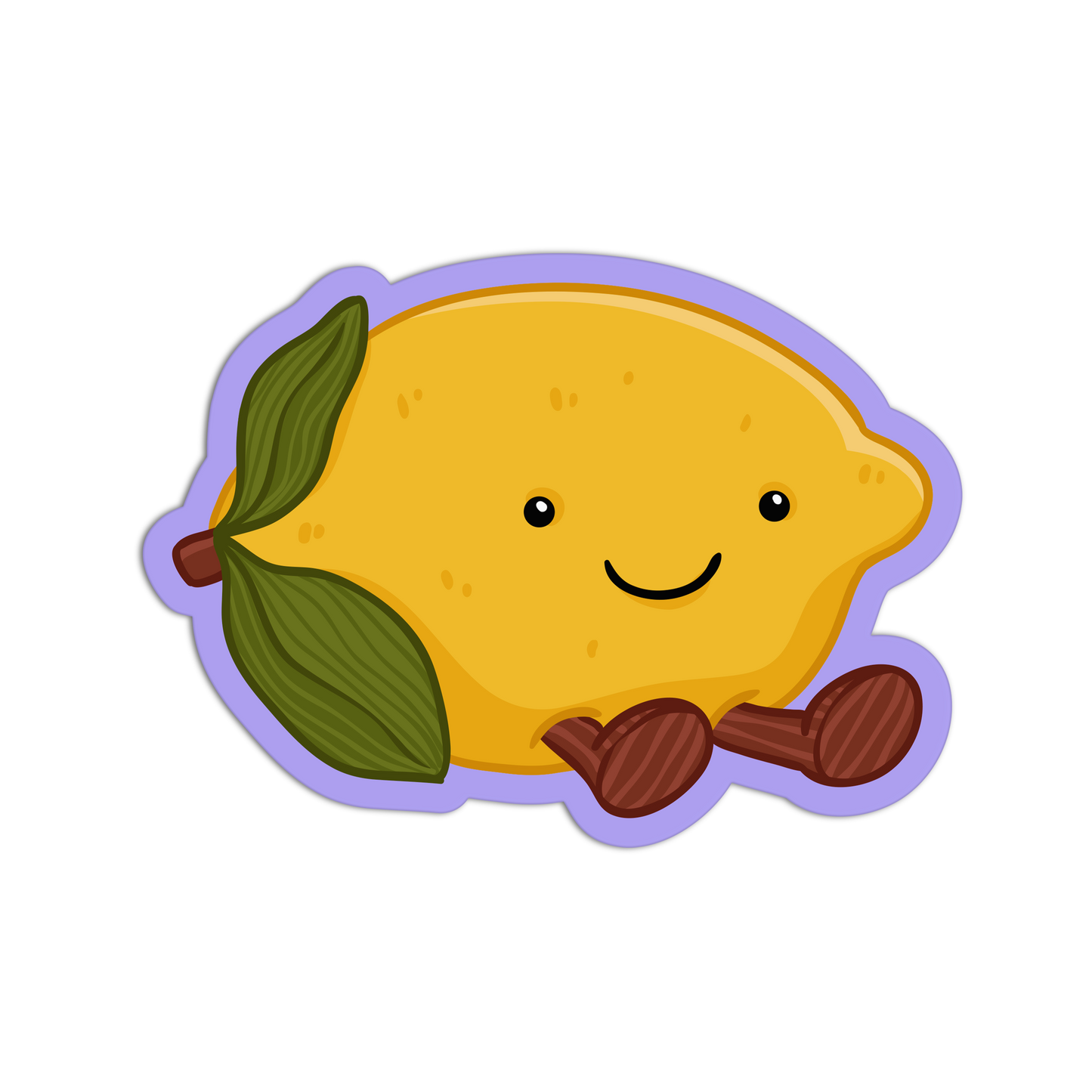 Lemon Stuffed Animal Stickers