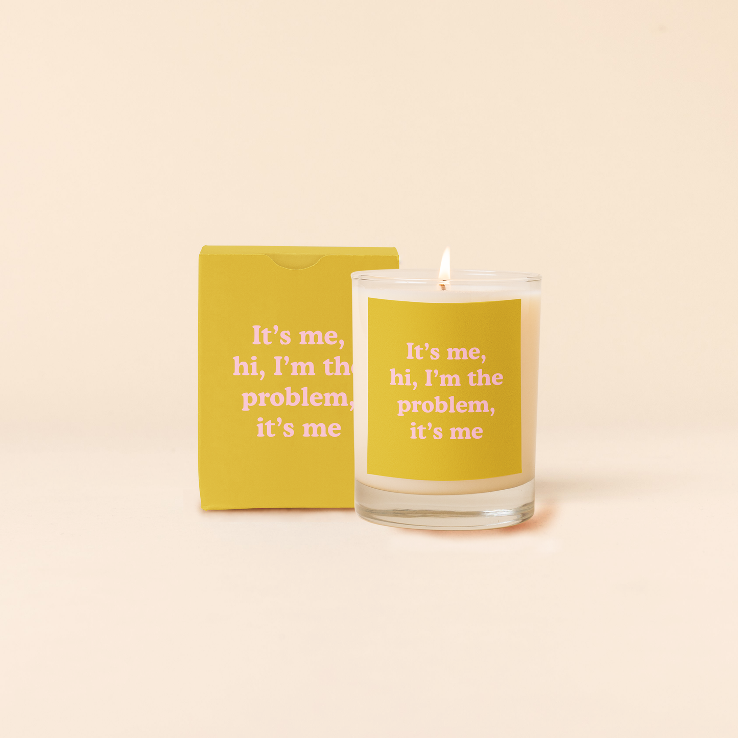 NEW! Candle Rocks Glass - Yippie