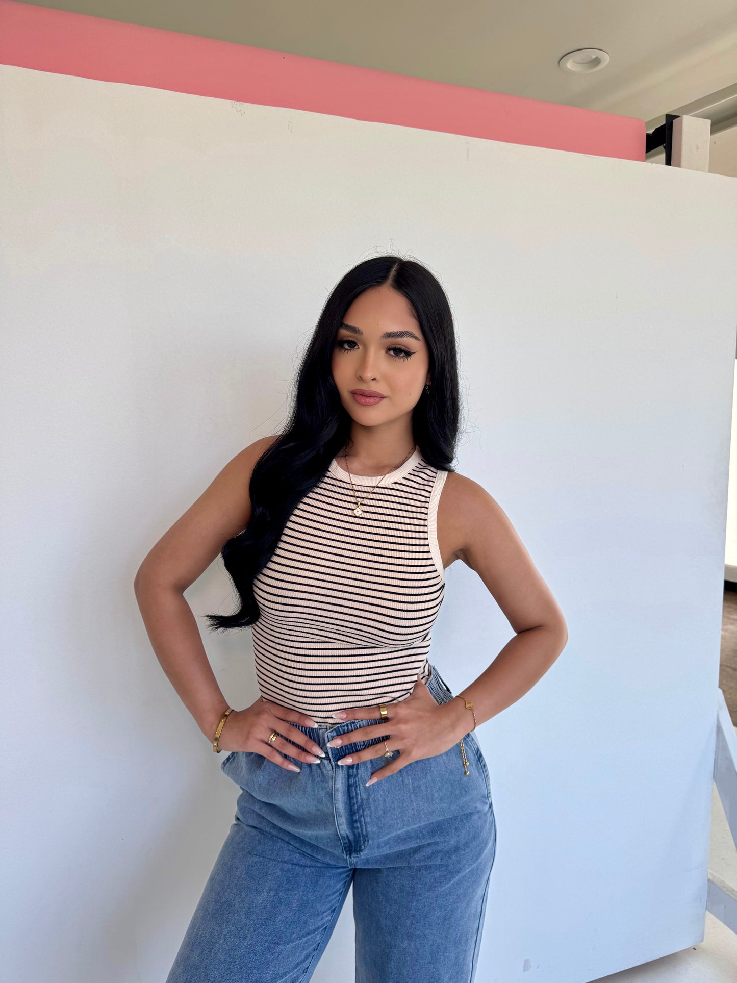 Piel de canela stripe bodysuit