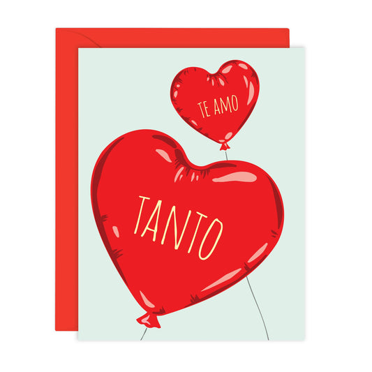 Valentine's Day Card in Spanish | Te Amo Tanto (A2)