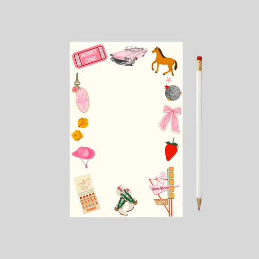 Pink Pony Club Notepad (Chappell Roan)