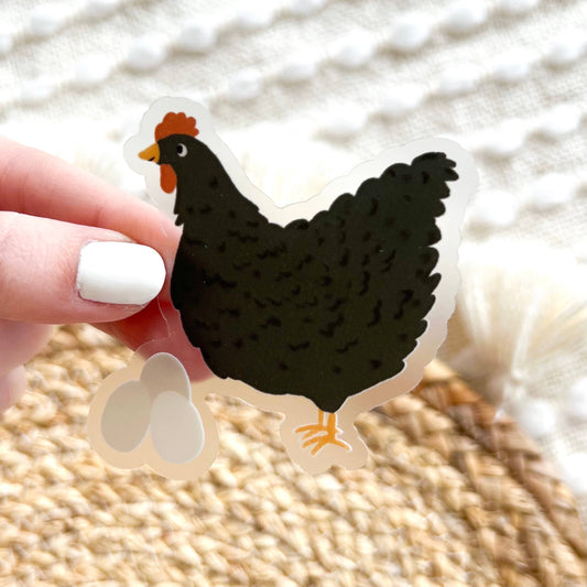 hen sticker