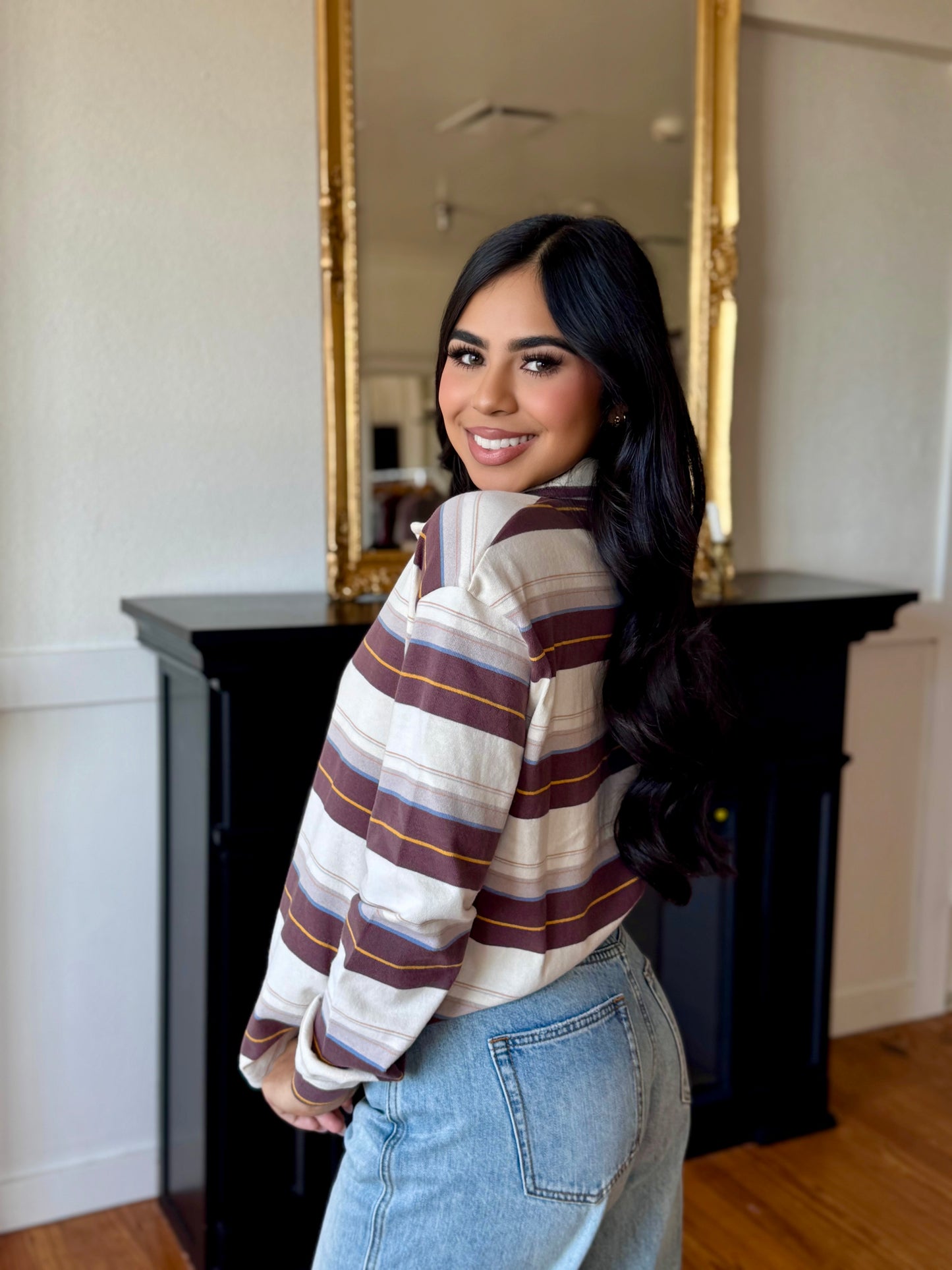 crece cream chocolate long sleeve