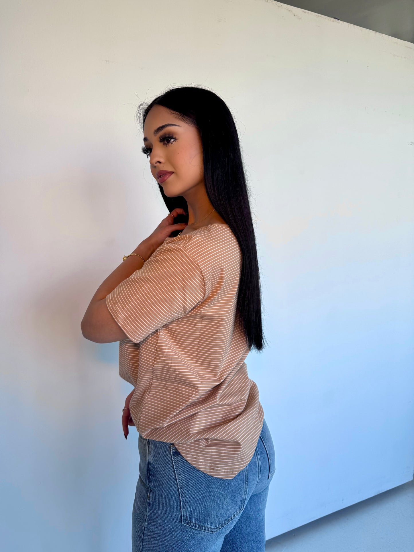 Love me not stripped top